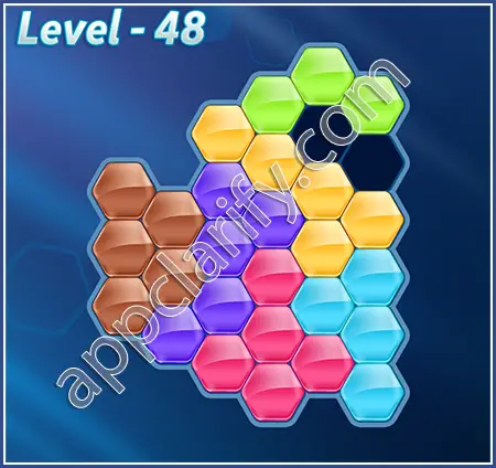 Block! Hexa Puzzle Specialist Level 48 Solution