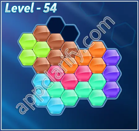 Block! Hexa Puzzle Specialist Level 54 Solution