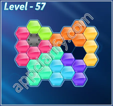 Block! Hexa Puzzle Specialist Level 57 Solution