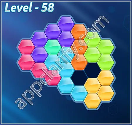 Block! Hexa Puzzle Specialist Level 58 Solution