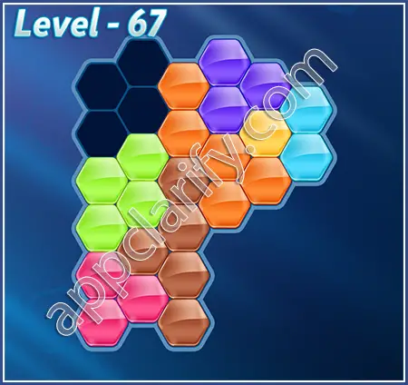 Block! Hexa Puzzle Specialist Level 67 Solution