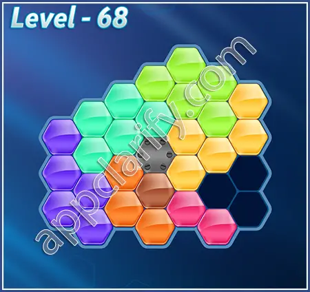 Block! Hexa Puzzle Specialist Level 68 Solution