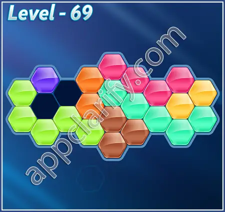 Block! Hexa Puzzle Specialist Level 69 Solution
