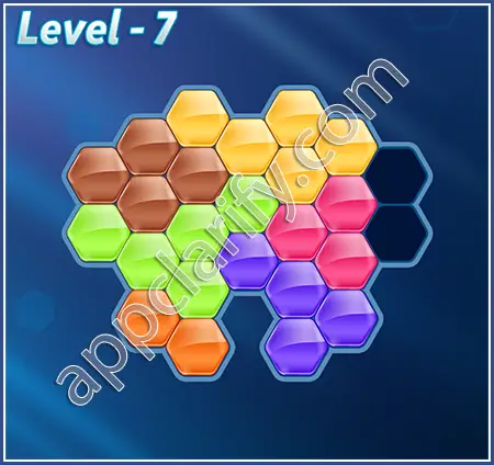 Block! Hexa Puzzle Specialist Level 7 Solution