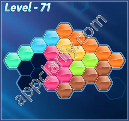 Block! Hexa Puzzle Specialist Level 71 Solution