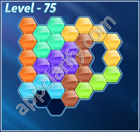Block! Hexa Puzzle Specialist Level 75 Solution