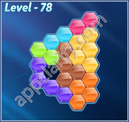 Block! Hexa Puzzle Specialist Level 78 Solution