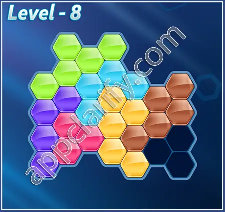 Block! Hexa Puzzle Specialist Level 8 Solution