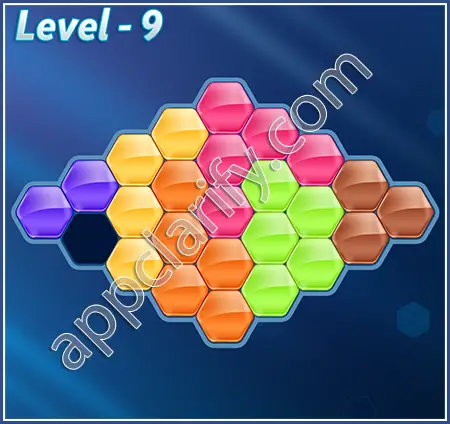 Block! Hexa Puzzle Specialist Level 9 Solution