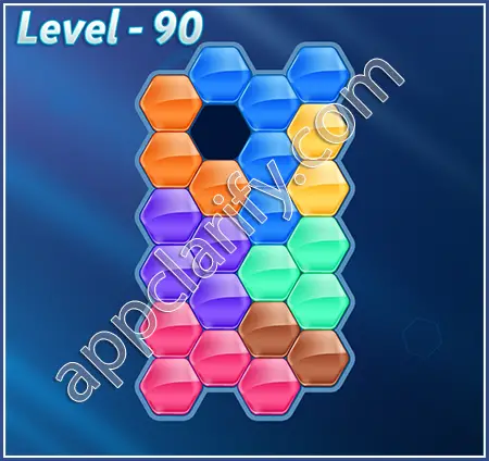 Block! Hexa Puzzle Specialist Level 90 Solution