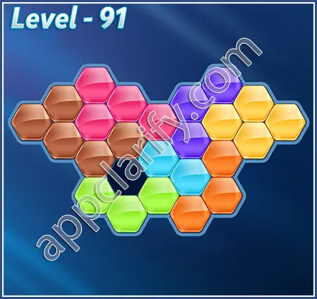 Block! Hexa Puzzle Specialist Level 91 Solution