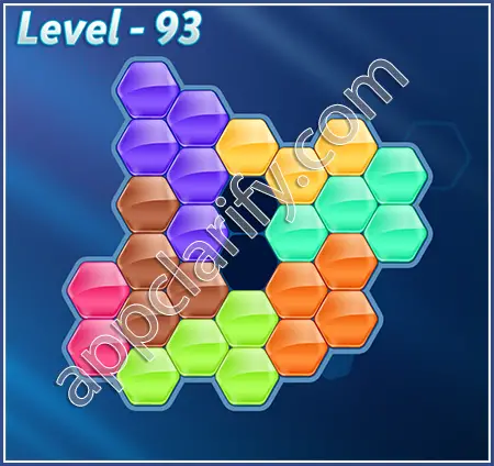 Block! Hexa Puzzle Specialist Level 93 Solution