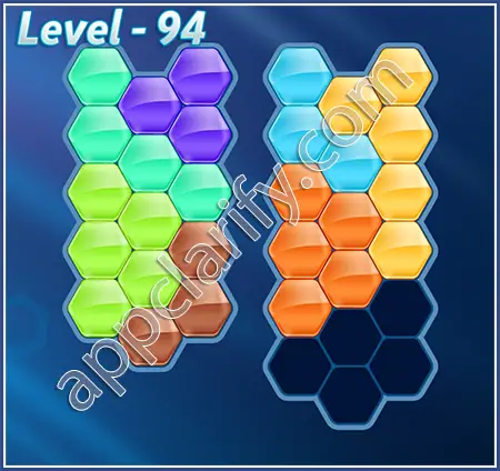 Block! Hexa Puzzle Specialist Level 94 Solution
