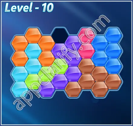 Block! Hexa Puzzle Super Level 10 Solution