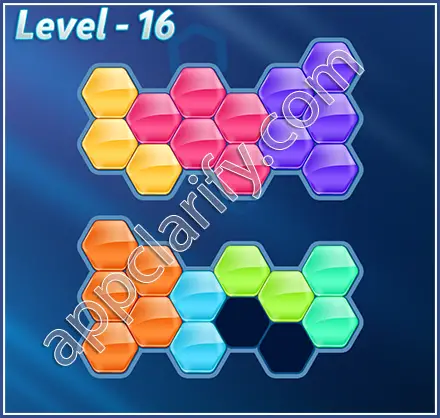 Block! Hexa Puzzle Super Level 16 Solution