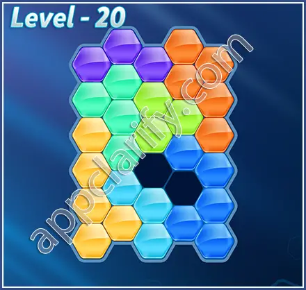 Block! Hexa Puzzle Super Level 20 Solution