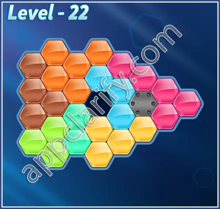 Block! Hexa Puzzle Super Level 22 Solution