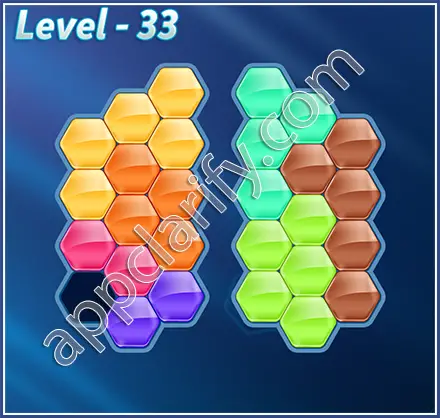 Block! Hexa Puzzle Super Level 33 Solution