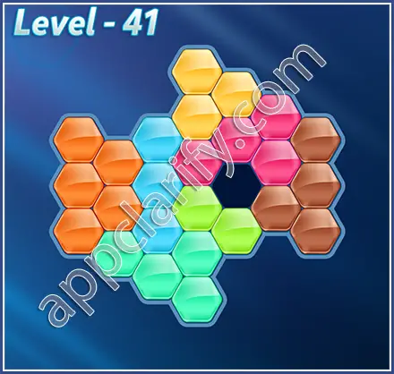 Block! Hexa Puzzle Super Level 41 Solution