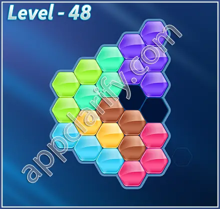 Block! Hexa Puzzle Super Level 48 Solution