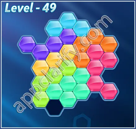 Block! Hexa Puzzle Super Level 49 Solution