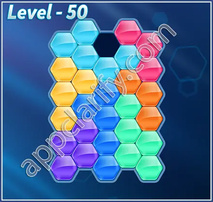 Block! Hexa Puzzle Super Level 50 Solution