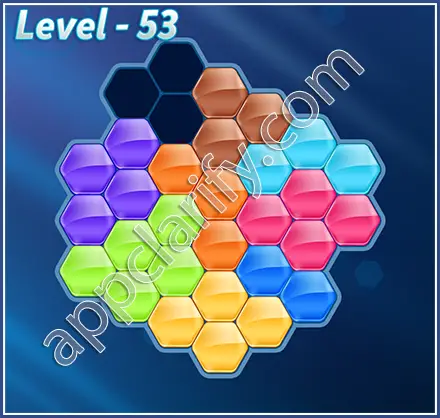 Block! Hexa Puzzle Super Level 53 Solution