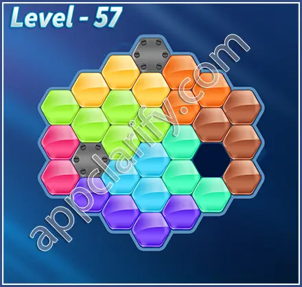 Block! Hexa Puzzle Super Level 57 Solution