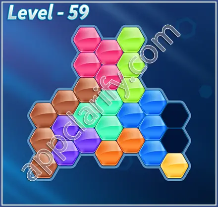 Block! Hexa Puzzle Super Level 59 Solution
