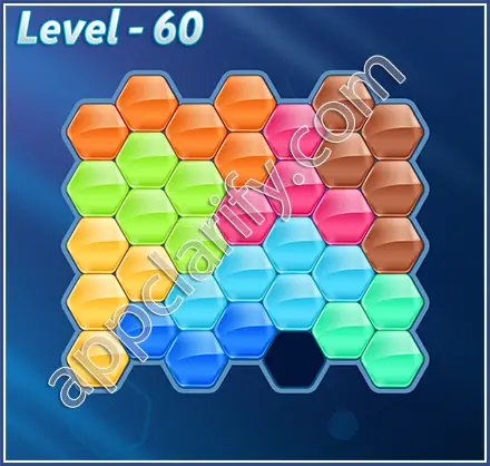 Block! Hexa Puzzle Super Level 60 Solution