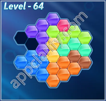 Block! Hexa Puzzle Super Level 64 Solution
