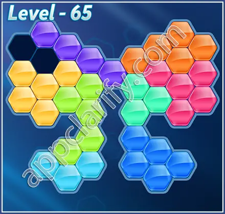 Block! Hexa Puzzle Super Level 65 Solution