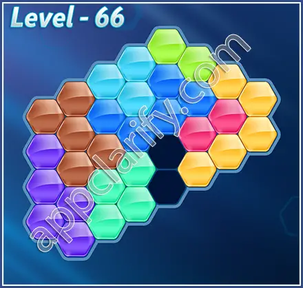Block! Hexa Puzzle Super Level 66 Solution