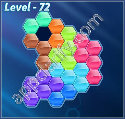 Block! Hexa Puzzle Super Level 72 Solution