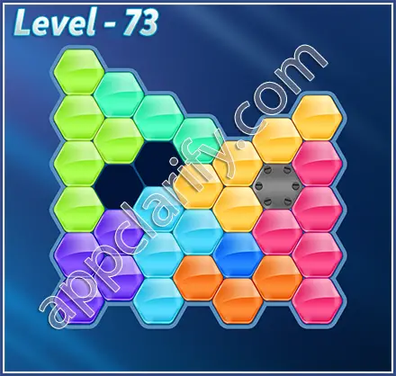 Block! Hexa Puzzle Super Level 73 Solution