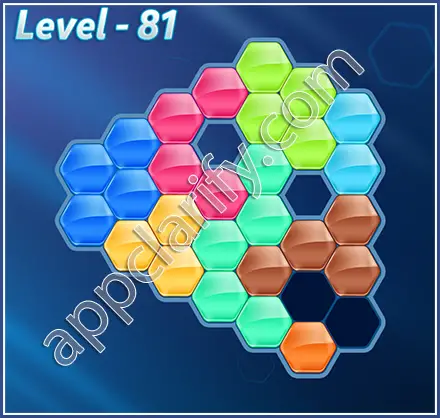 Block! Hexa Puzzle Super Level 81 Solution