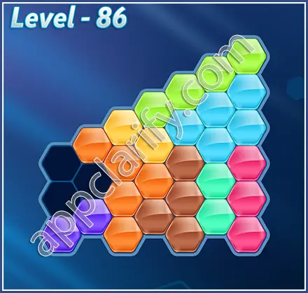 Block! Hexa Puzzle Super Level 86 Solution