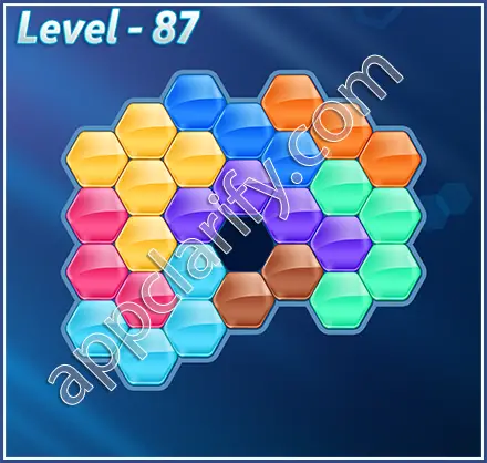 Block! Hexa Puzzle Super Level 87 Solution
