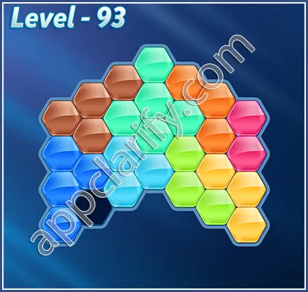 Block! Hexa Puzzle Super Level 93 Solution