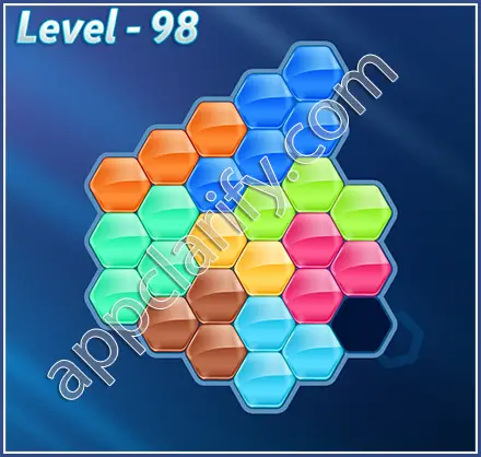 Block! Hexa Puzzle Super Level 98 Solution