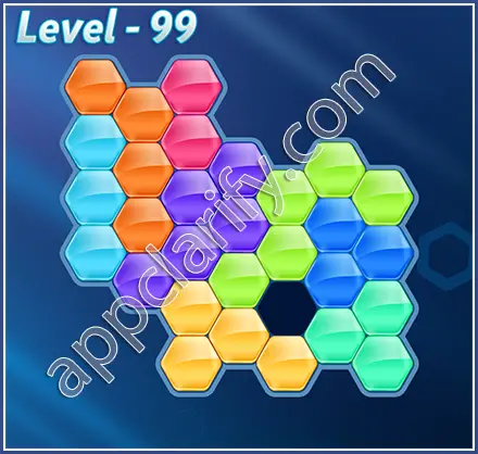 Block! Hexa Puzzle Super Level 99 Solution
