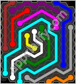 Flow Free: Hexes 10x10 Mania Pack Level 47 Solutions