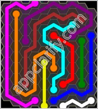 Flow Free: Hexes 10x10 Mania Pack Level 57 Solutions