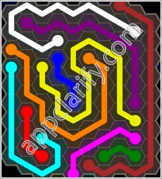 Flow Free: Hexes 10x10 Mania Pack Level 60 Solutions