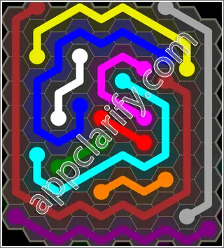 Flow Free: Hexes 10x10 Mania Pack Level 82 Solutions
