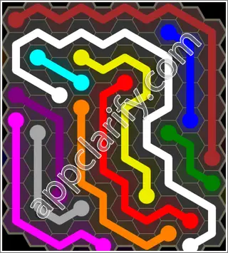 Flow Free: Hexes 10x10 Mania Pack Level 94 Solutions