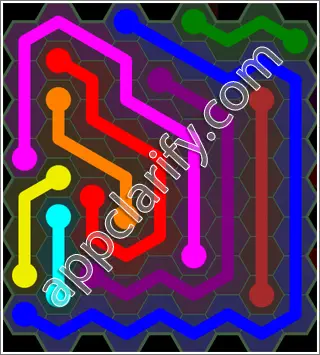 Flow Free: Hexes 9x9 Mania Pack Level 109 Solutions