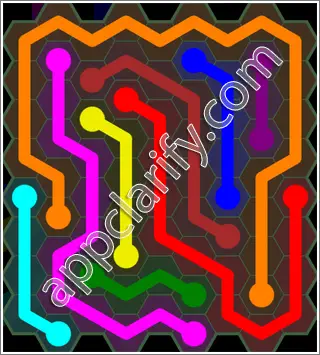 Flow Free: Hexes 9x9 Mania Pack Level 116 Solutions
