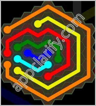 Flow Free: Hexes 9x9 Mania Pack Level 136 Solutions