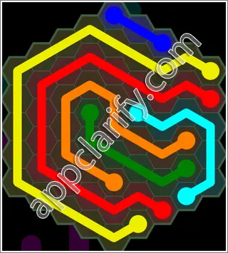 Flow Free: Hexes 9x9 Mania Pack Level 139 Solutions